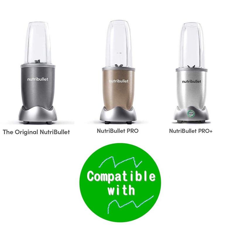 Anbige 18oz Cups With Handle Replacement Parts,Compatible with Nutribullet 600W and 900W (2 18oz Cups with Handle) - Image 5